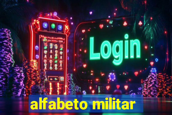 alfabeto militar